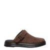 Klapki Dr. Martens Brookline Mule Dark Brown Bronx Suede 40666202